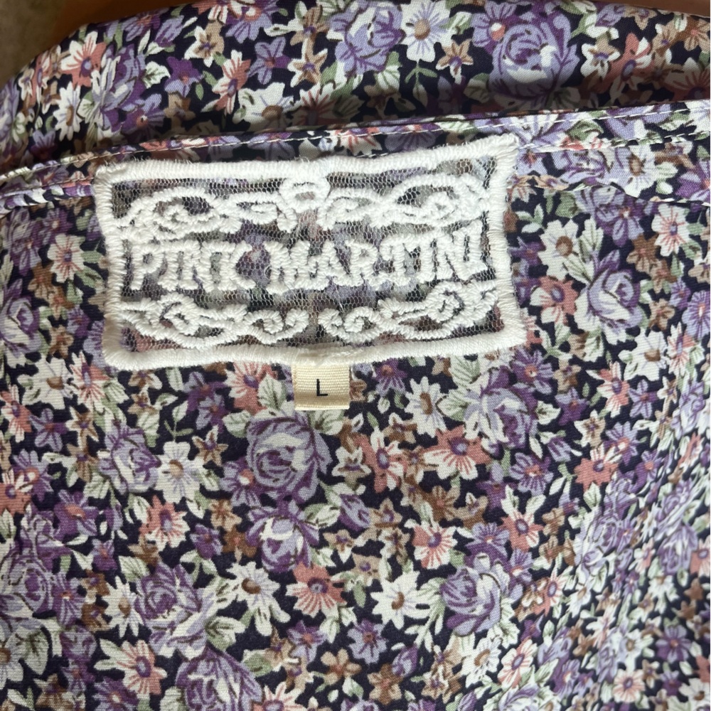 Pink Martini Purple and White Maxi Sundress - Picture 5 of 6